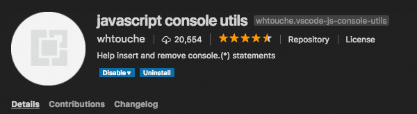 JavaScript console utils